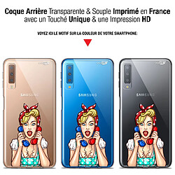 Avis Caseink Coque arrière Samsung Galaxy A7 2018 (A750) (6 ) Gel HD [ Nouvelle Collection - Souple - Antichoc - Imprimé en France] Calling Girl