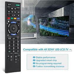 SANAG Universel Telecommande Pour Sony Bravia Tv Pour Sony Rm-Ed047 Rm-Yd103 Rm-Ed050 Rm-Ed060 Rm-Ed061 Compatible Avec Tous Les Televiseurs Sony