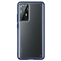 Coque en TPU antichoc, anti-rayures, surface mate bleu pour votre Xiaomi 12