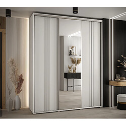 Abiks Meble Armoire DAVOS 7 À Portes Coulissantes 235,2/190/45 3 Portes