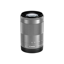 Objectif pour Hybride CANON EF-M 55-200mm argent f/4.5-6.3 IS STM