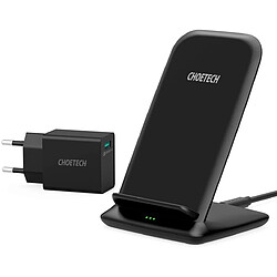 CHOETECH Chargeur sans Fil pour iPhone 11 Pro Max,Chargeur Induction Rapide 15W pour LG V50/V40 Sony XZ3 7,5W Qi iPhone XS Max/XR/X Noir