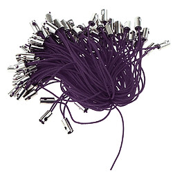 100pcs mobile téléphone portable tressé cordons de lanière de lanière dangle sangles violet pas cher