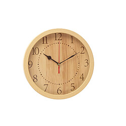 Horloge Murale Romimex Beige Plastique 30 x 30 x 2 cm