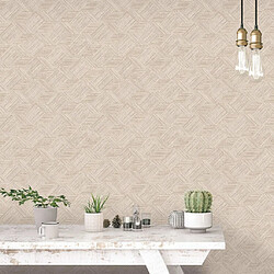 Noordwand Papier peint Evergreen Wicker Natural beige