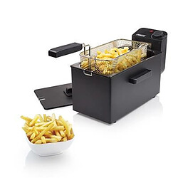 Princess Friteuse électrique en inox de 3L 2000W noir