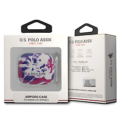 Us Polo U.S Polo Coque pour AirPods 3 Palm Antichoc Rigide Violet pas cher