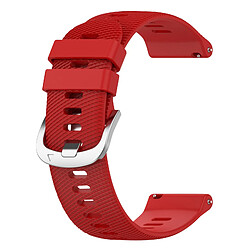 Avizar Bracelet pour Honor Magic Watch 2 46mm Silicone Texturé Rouge