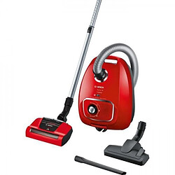 Aspirateur Robot BOSCH BGBS4PET1 ProAnimal avec sac - Rouge