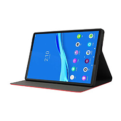 Etui en PU avec support rouge pour votre Lenovo Tab M10 HD Gen 2 TB-X306X