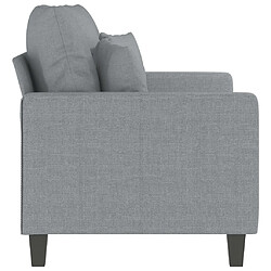 Acheter Maison Chic Canapé à 2 places,Sofa de Salon,Canapé droit Gris clair 120 cm Tissu -GKD773230