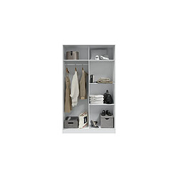 Acheter Loungitude Armoire FLORA 2 portes coulissantes L120