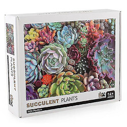 Universal Puzzle décompressé puzzle éducatif jouet, succulent puzzle 1000 pièces pas cher