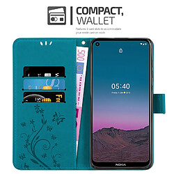 Cadorabo Coque Nokia 5,4 Etui en Bleu