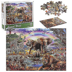 Avis Universal Puzzle 1000 pièces Puzzle Adulte Enfant - Animal World Puzzle Puzzles 1000 DIY Toys