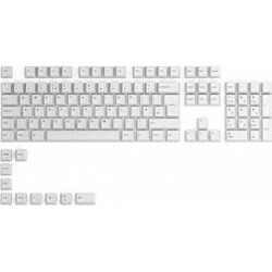 Glorious PC Gaming Race GPBT Keycaps - 115 PBT Tastenkappen, ISO, UK-Layout, Arctic White pas cher