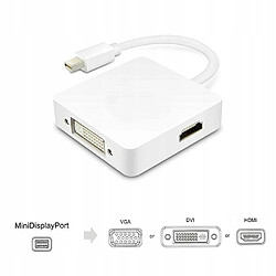 Acheter GUPBOO Adaptateur Mini DP DisplayPort vers VGA/DVI-I/HDMI,JL1204