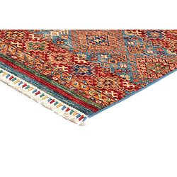 Vidal Tapis de laine 272x177 Bleu Torkman pas cher