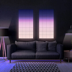 Acheter Twinkly Squares Édition Multicolore - Panneaux LED Intelligents et Modulables pour Décoration Intérieure