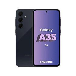 Samsung Smartphone Galaxy A35 5G Bleu nuit 128 Go (Import EU)