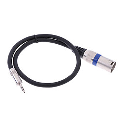 Acheter Câble Audio d'Interconnexion Balancé Mâle à XLR 3,5mm (1/8 pouce) mâle vers XLR 1,6Ft