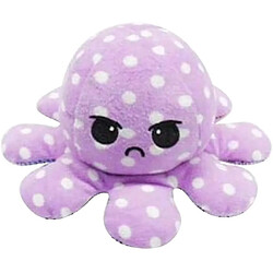 Avis Universal Poupée poulpe en peluche pour enfant double face flip ¼ de lumière violet violet photo