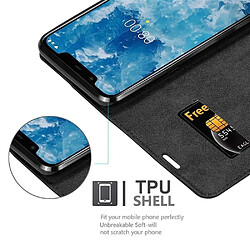 Acheter Cadorabo Coque Nokia 7.1 PLUS / X7 Etui en Noir