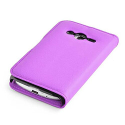 Avis Cadorabo Coque Samsung Galaxy ACE 4 LITE Etui en Violet