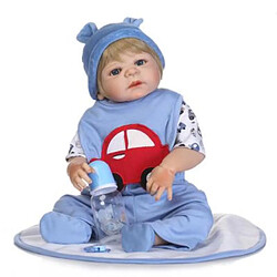 Universal Poupée bébé régénérée quai silicone souple 22/55 cm réaliste poupée jeune fille mariée.