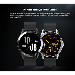 Universal Smartwatch 5ATM Horloge sportive étanche avec batterie puissante Surveillance du rythme cardiaque Téléphone mobile IOS | Smartwatch 1,3 pouces