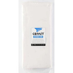 Pâte Cernit n°1 500 g Blanc opaque (027) - Cernit