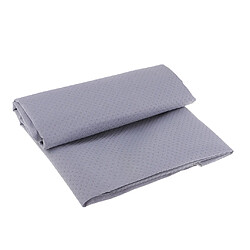 Avis Gris de tissu traité antidérapant en caoutchouc de tissu antidérapant de 1 yard gris