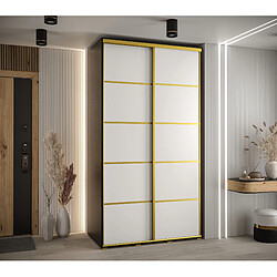 Abiks Meble Armoire DAVOS 4 À Portes Coulissantes 235,2/130/45 2 Portes