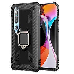 Coque en TPU résistant aux chutes avec béquille noir pour votre Xiaomi Mi 10/Mi 10 Pro