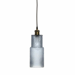 Paris Prix Lampe Suspension en Verre Rosi 35cm Bleu