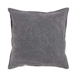 BigBuy Home Coussin Gris foncé 45 x 45 cm