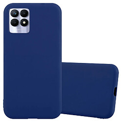 Cadorabo Coque Realme 8i / Narzo 50 4G Etui en Bleu