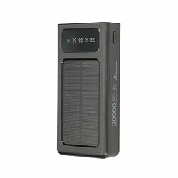 EXTRALINK EPB-092 20000mAh Solar Power bank - black