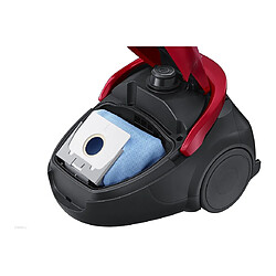 Samsung VC07M25E0WR Aspirateur avec sac - 2,5 litres - 750 watts - Rouge pas cher