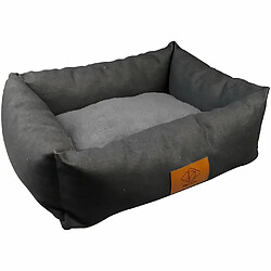 EUROPET BERNINA Sofa panier bas Denim D&D - Gris - Pour chien