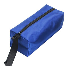 Organisateur de pochette en tissu Oxford multifonctionnel sac sac bleu L 1680D