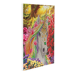 Megacrea Tableau Strass Diamant Crystal Art Licorne 40x50cm - KIT DIAMANT