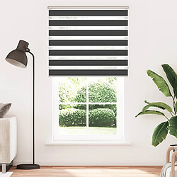 vidaXL Store zèbre noir 125x230 cm largeur du tissu 120,9 cm polyester