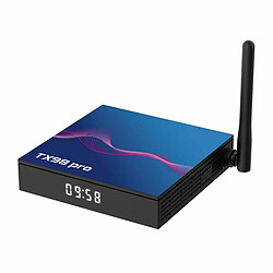 Tx98 Pro Set-Top Box H618 Pour Android 12.0 Wifi 6 Bluetooth 5.0 Smart Tv Box Hd Media Player Us Plug 4 64Gb