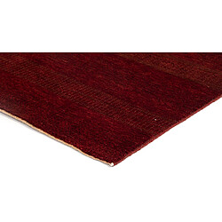 Vidal Tapis de laine 198x140 rouge Juma pas cher