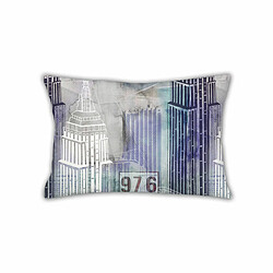 Housse de coussin Pierre Cardin Skyline 30 x 50 cm