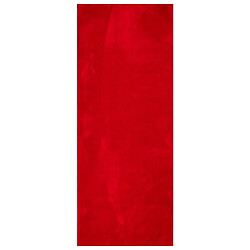 vidaXL Tapis HUARTE à poils courts doux et lavable rouge 80x200 cm