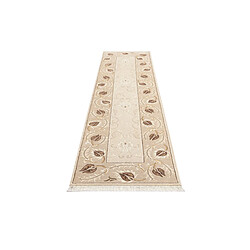 Avis Vidal Tapis de couloir en laine 295x79 brun Darya