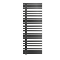 Ecd Germany Radiateur chauffage bain sèche-serviettes Iron M Design anthracite 600 x 1600 mm