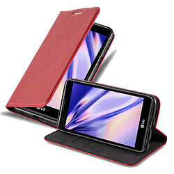 Cadorabo Coque LG X POWER Etui en Rouge